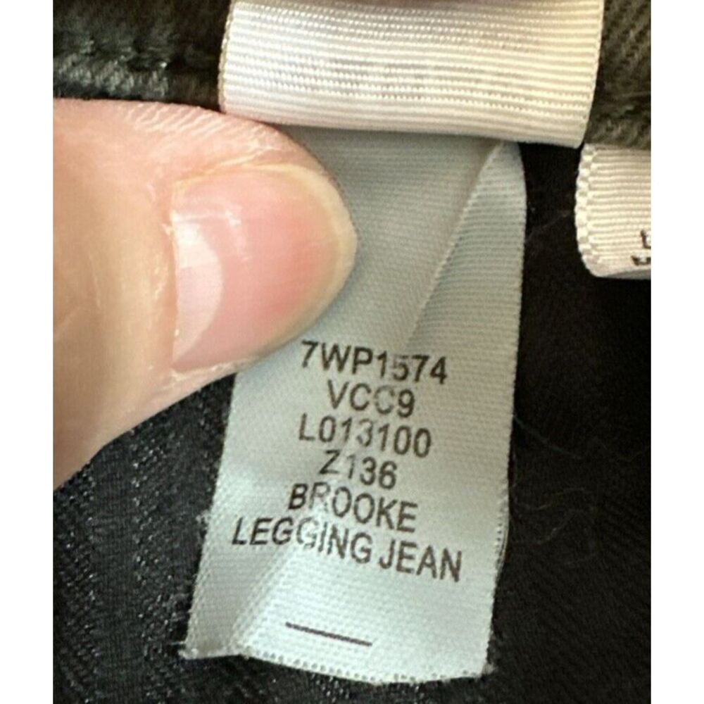 Lucky Brand Jeans Women' 4/27 (28x29) Brooke Legging Camo Mid Rise Stretch Denim - Picture 5 of 16